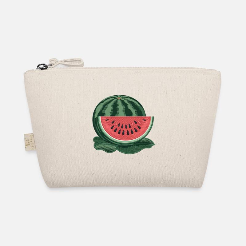 Pastèque brodée Trousse biologique