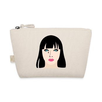 Femme avec du rouge à lèvres et des larmes - Trousse biologique - nature - Devant