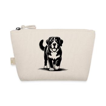 Großer Schweizer Sennenhund - Bio-Täschchen - Natur - Vorne