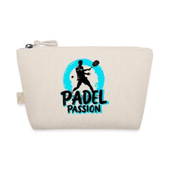 Padel Passion T-Shirt Mugs à Capuche - Trousse biologique - nature - Devant