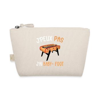 J'peux pas j ai Baby Foot - Trousse biologique - nature - Devant