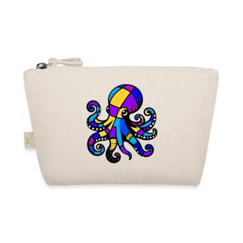 Octopus - Organic Pouch - nature - Front