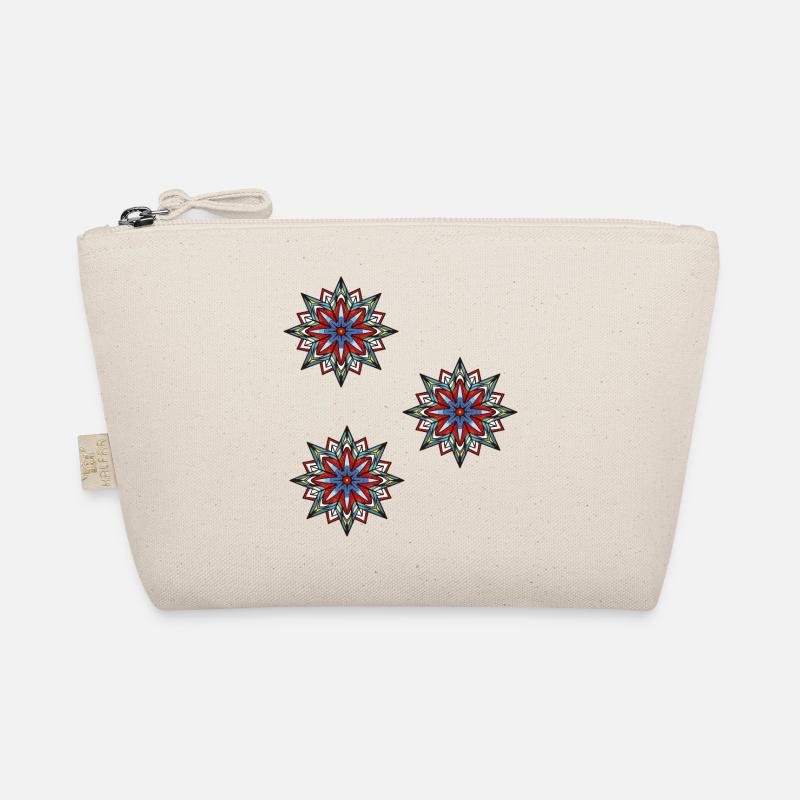 schneeflocke eiskristall Bio-Täschchen