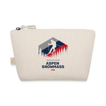 Aspen Snowmass, USA 2025 Ski Tour Clothing - Organic Pouch - nature - Front