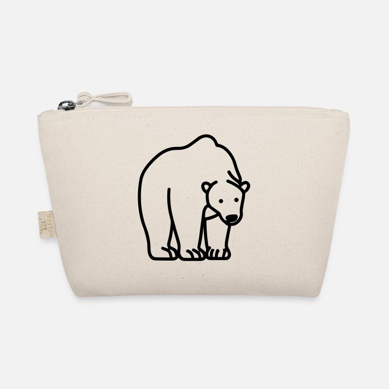 Polar bear Organic Pouch