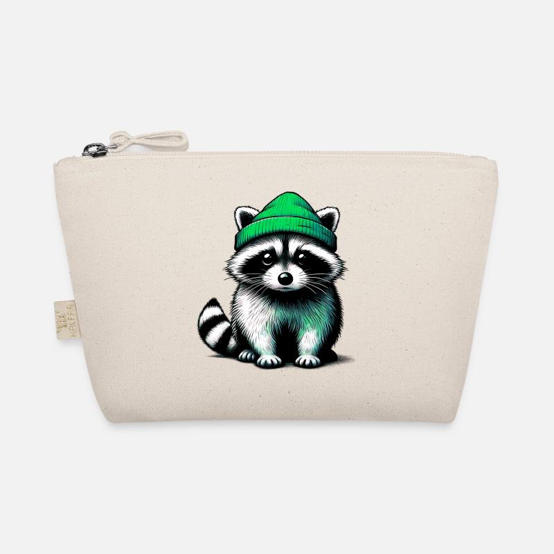 Waschbär Bio-Täschchen