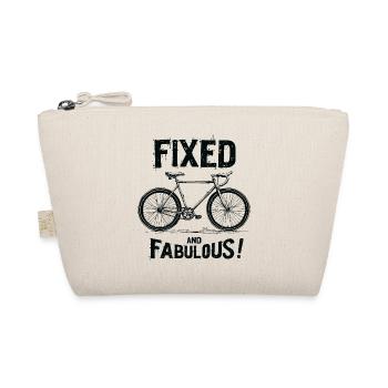 Fixies Bike Urban City Style bike - Organic Pouch - nature - Front