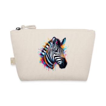 Zebra - Organic Pouch - nature - Front