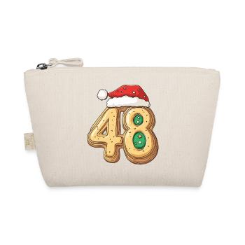 48 Number Christmas Cookie - Organic Pouch - nature - Front