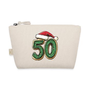 50 Number Christmas Biscuit - Organic Pouch - nature - Front