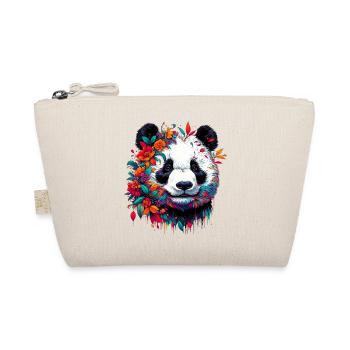 Panda - Bio-Täschchen - Natur - Vorne