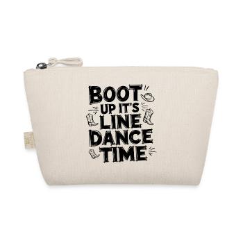 Cowboy style for line dance fans - Organic Pouch - nature - Front