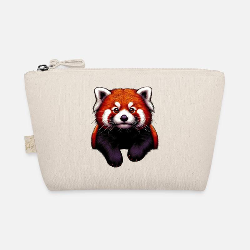 Red panda Organic Pouch