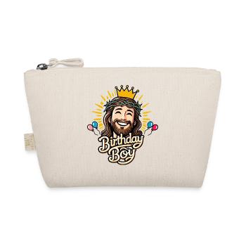 Jesus the Birthday Boy - Organic Pouch - nature - Front