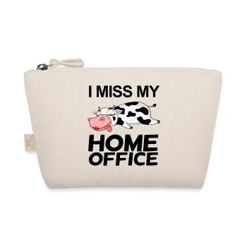 Home Office Saying Funny - Organic Pouch - nature - Front