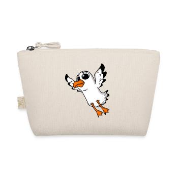 Seagull Bird - Organic Pouch - nature - Front