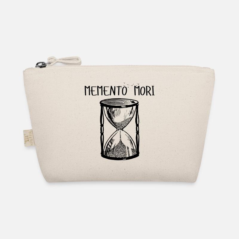 Memento Mori (Sanduhr) Bio-Täschchen