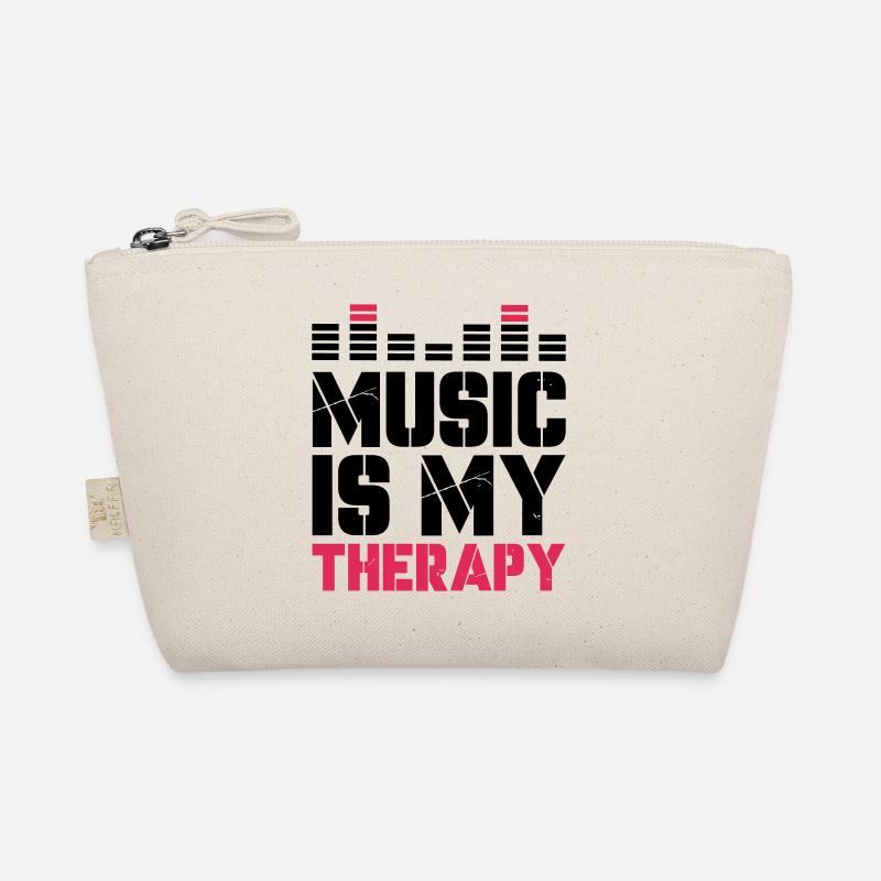 music is my therapy Bio-Täschchen