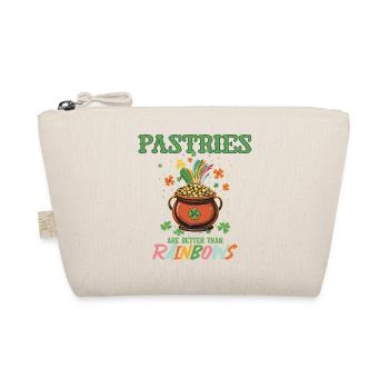 Gebäck am St. Patricks Day ist besser als Regenbögen - Bio-Täschchen - Natur - Vorne