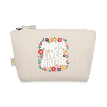 Vegetarian Vegan Veggie Vegetarian - Organic Pouch - nature - Front