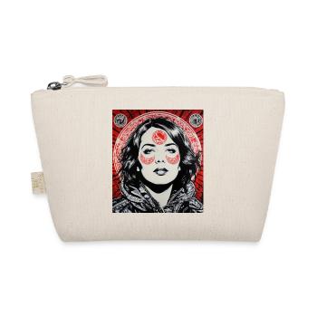 Street art portrait - Organic Pouch - nature - Front