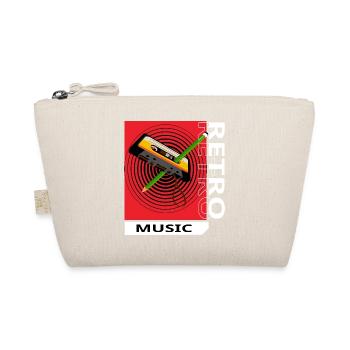 Retro music - Organic Pouch - nature - Front