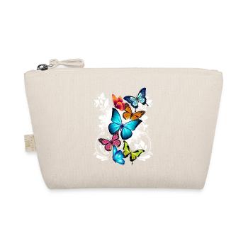 Butterfly Colorful Colorful Beautiful Art Nature - Organic Pouch - nature - Front