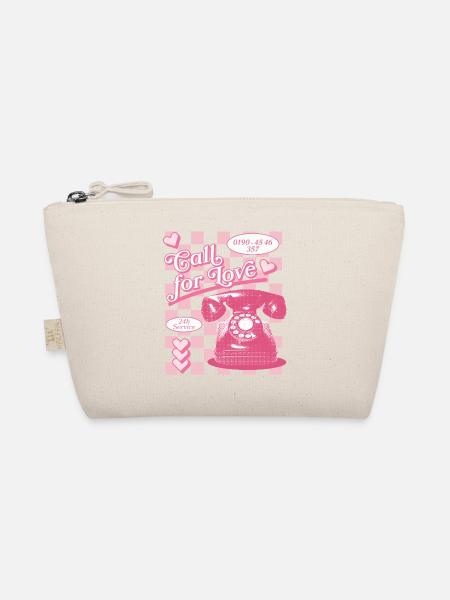 Call for Love Hotline Aesthetics - Organic Pouch - nature - Front