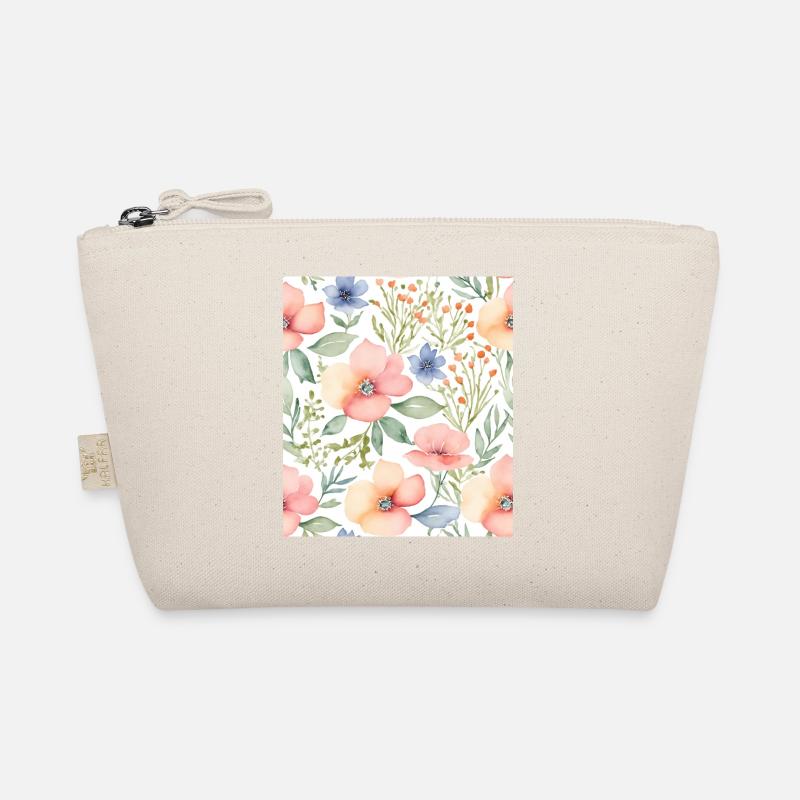 Fleurs aquarelle Trousse biologique