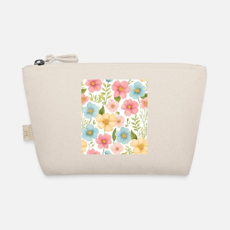 Floral pattern Organic Pouch