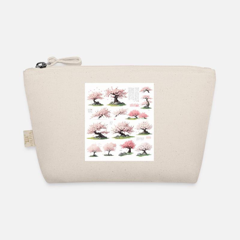 Illustrations of cherry trees Organic Pouch
