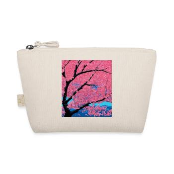 Cherry blossom against the background of mountains - Organic Pouch - nature - Front