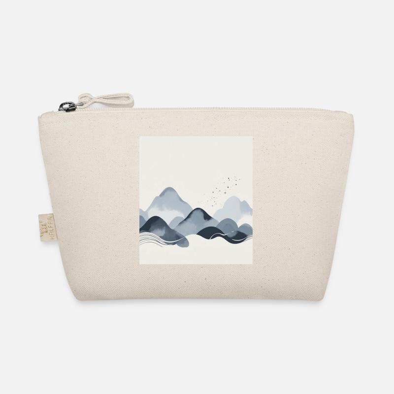 Abstract Mountains Organic Pouch