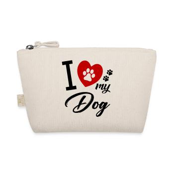 J’adore mon chien chien - Trousse biologique - nature - Devant