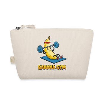 Fitness and bananas for banana gym - Organic Pouch - nature - Front