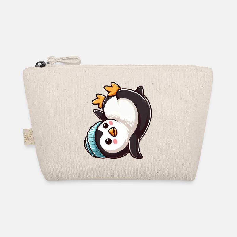Pingouin Poirier Chibi Dessin animé Breakdance Trousse biologique