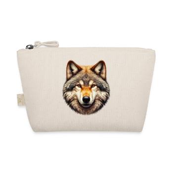 Wolf - Bio-Täschchen - Natur - Vorne