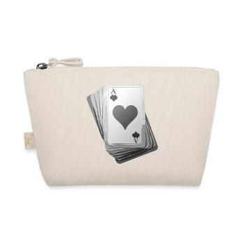 Cards black/white - Bio-Täschchen - Natur - Vorne