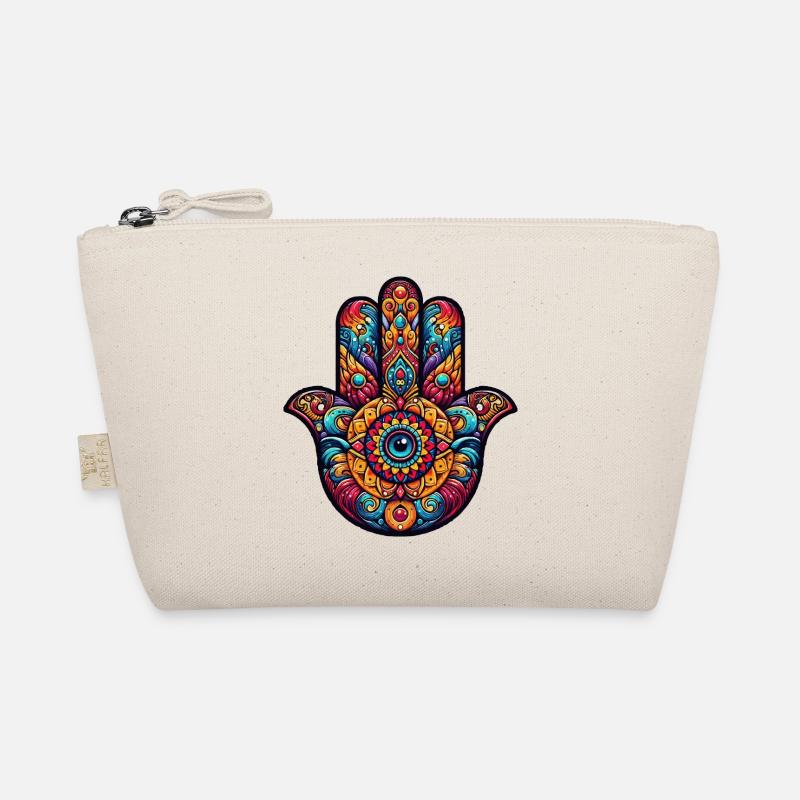 Hamsa Hand Bio-Täschchen