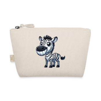 zèbre sourire dent dessin animé bonheur joie rire - Trousse biologique - nature - Devant