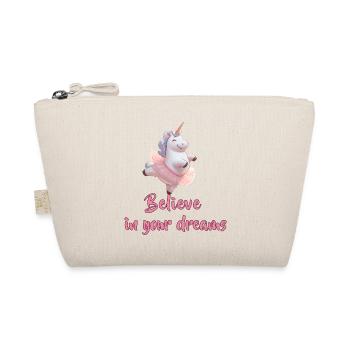 Believe dreams - Bio-Täschchen - Natur - Vorne