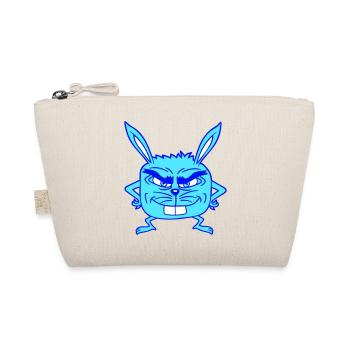 Lapin Monstre Mauvais Œil Dangereux Cool Sourire - Trousse biologique - nature - Devant