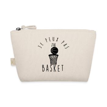 Je peux pas, j'ai basket. - Trousse biologique - nature - Devant