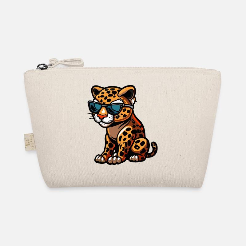 Leopard Cool Animal Organic Pouch