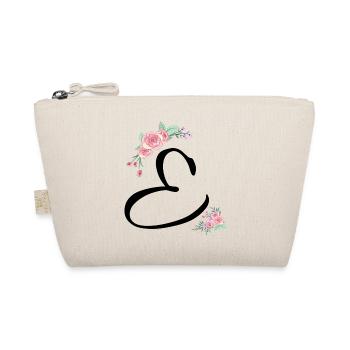 Lettre e fleurs - Trousse biologique - nature - Devant