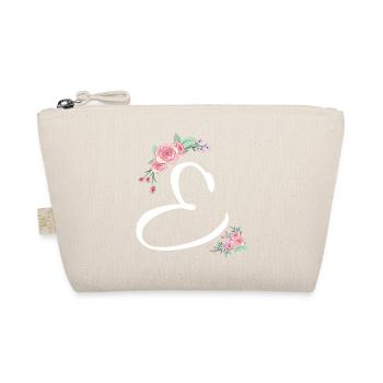 Lettre e fleurs - Trousse biologique - nature - Devant