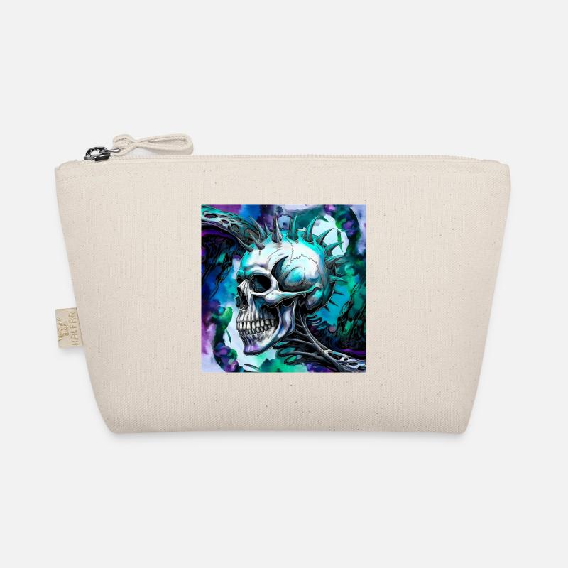 Punk Skull Organic Pouch