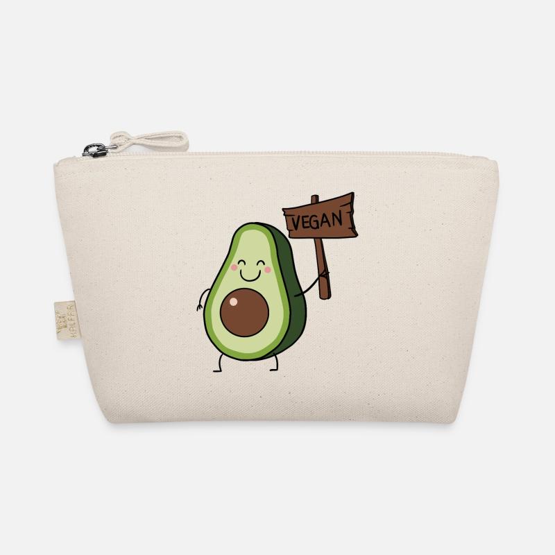 Vegane Avocado - Bio-Täschchen - Natur