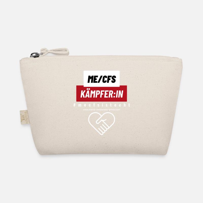 ME/CFS KÄMPFER:IN 💪- rot ❤️ Bio-Täschchen