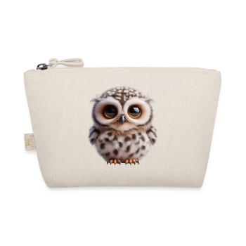 Cute Owl - Organic Pouch - nature - Front
